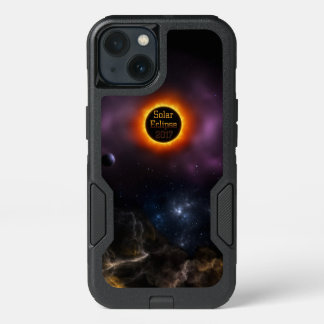 Solar Eclipse 2017 Nebula Bloom iPhone 13 Case