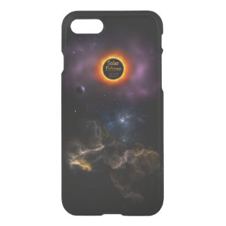 Solar Eclipse 2017 Nebula Bloom iPhone SE/8/7 Case