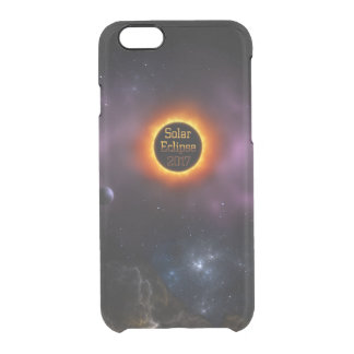 Solar Eclipse 2017 Nebula Bloom Clear iPhone 6/6S Case