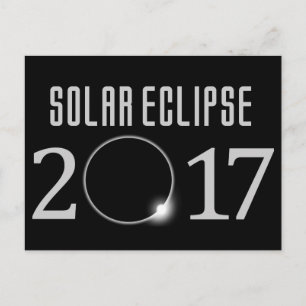 Solar Eclipse 2017 Postcard