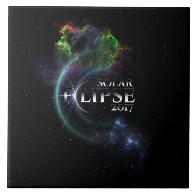 Solar Eclipse 2017 Tile (Front)