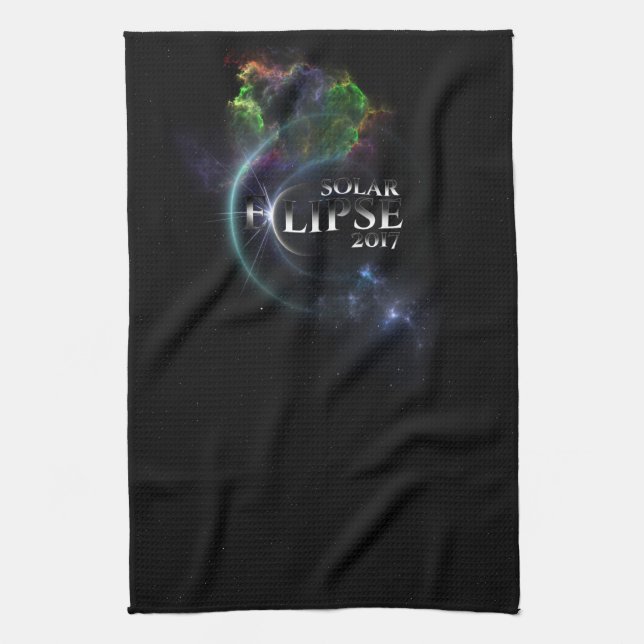 Solar Eclipse 2017 Towel (Vertical)