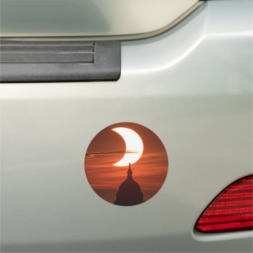 Solar Eclipse 2021 Car Magnet