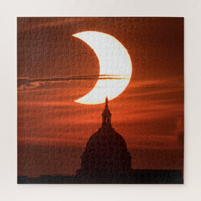 Solar Eclipse 2021 Jigsaw Puzzle (Vertical)