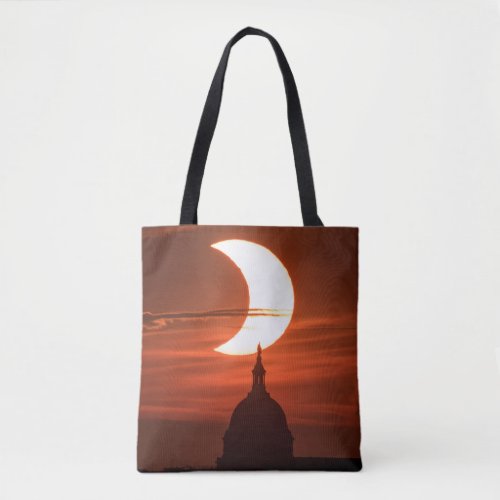 Solar Eclipse 2021 Tote Bag