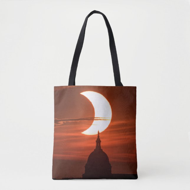 Solar Eclipse 2021 Tote Bag (Front)