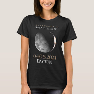 Solar Eclipse 2024 04 Dayton Ohio  T-Shirt