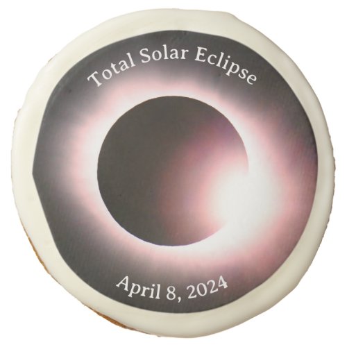 Solar eclipse 2024 April 8th Sugar Cookie