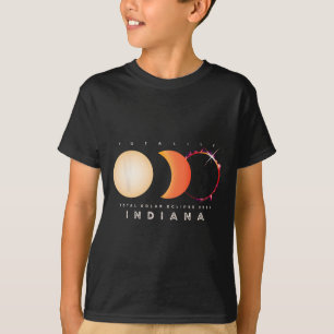 Solar Eclipse 2024 Indiana Total Eclipse Astronomy T-Shirt