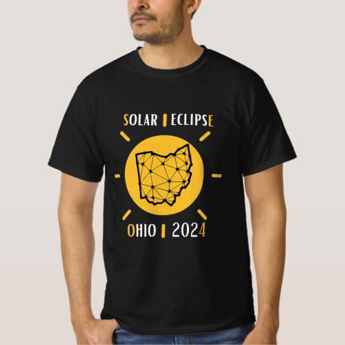 solar eclipse 2024 ohio T_Shirt