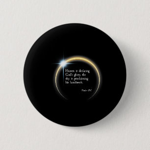 Solar Eclipse 2024 - Psalm 191  Button