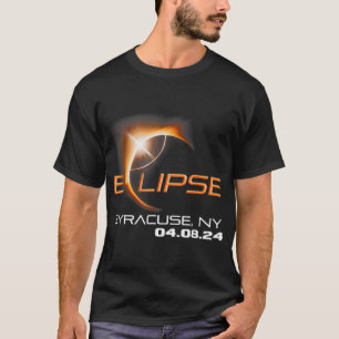 Solar Eclipse 2024 Syracuse New York T-Shirt
