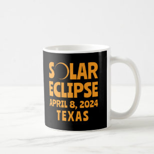 Solar Eclipse 2024 Texas Coffee Mug