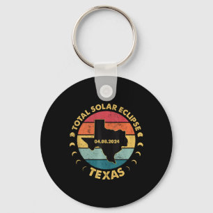Solar Eclipse 2024 Texas Solar Eclipse Tank Top Keychain