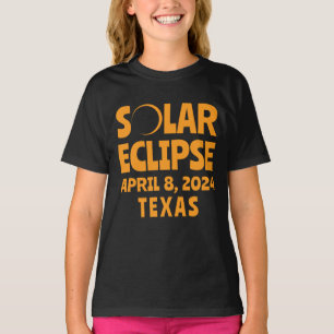 Solar Eclipse 2024 Texas T-Shirt