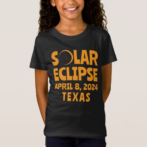 Solar Eclipse 2024 Texas T_Shirt