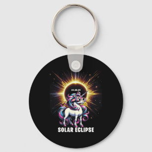 Solar Eclipse 2024 Total Eclipse April 8th 24 Unic Keychain