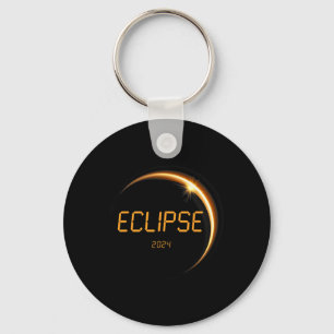 Solar Eclipse 2024 Total Solar Eclipse 4.08.24 13  Keychain