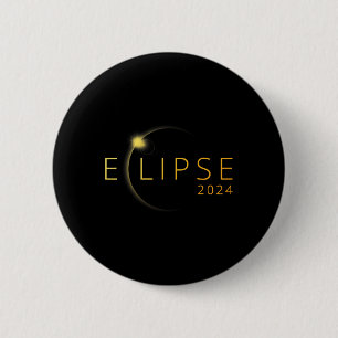 Solar Eclipse 2024 Total Solar Eclipse 4.08.24 3 Button