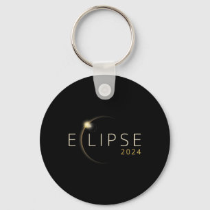 Solar Eclipse 2024 Total Solar Eclipse 4.08.24 5 Keychain