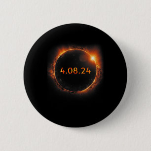 Solar Eclipse 2024 Total Solar Eclipse 4.08.24  Button