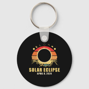 Solar Eclipse 2024 Total Solar Eclipse April 8 202 Keychain