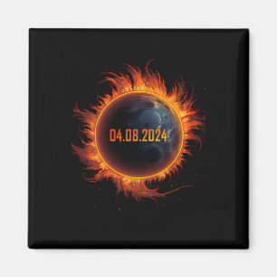 Solar Eclipse 2024 Total Sun Eclipse 1 Magnet