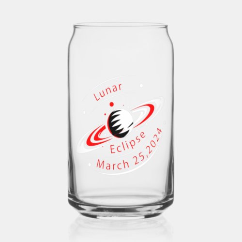  Solar Eclipse 25 March 2024 Drinkware Set Can Glass