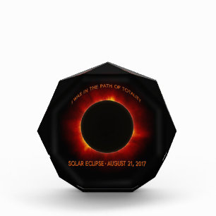 Solar Eclipse Acrylic Award