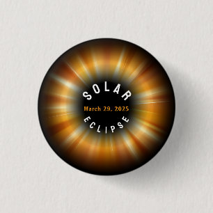 Solar Eclipse American Event 3/29/2025 Button