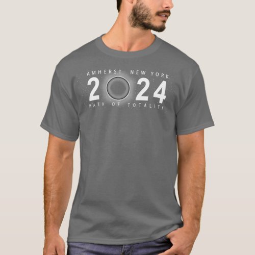 Solar Eclipse Amherst New York April 8 2024  T_Shirt