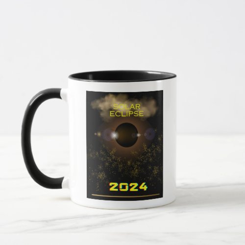 Solar Eclipse April 2024 Mug