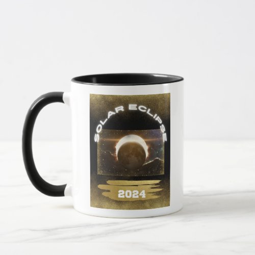 Solar Eclipse April 2024 Mug