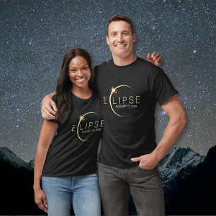 Solar Eclipse Astronomy Event 2026 T-Shirt