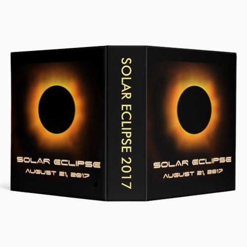 Solar Eclipse Binder