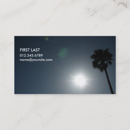 Solar Eclipse Business Cards