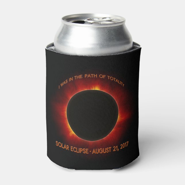 Solar Eclipse Can Cooler (Can Front)