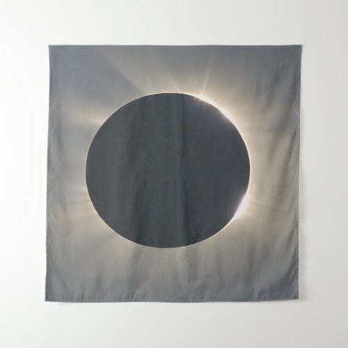 Solar Eclipse Closeup Tapestry