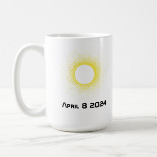 Solar eclipse coffee mug
