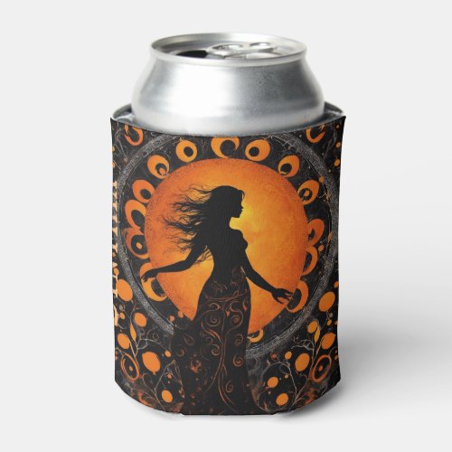 Solar Eclipse Customizable Memento Drink Can Cooler