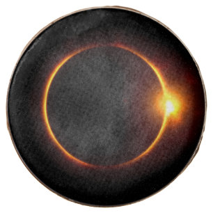 Solar Eclipse Dark Sun & Moon Chocolate Covered Oreo