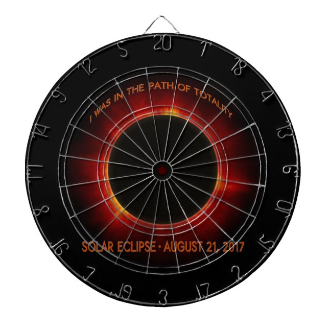 Solar Eclipse Dart Board (Front)