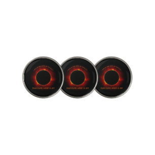 Solar Eclipse Golf Ball Marker
