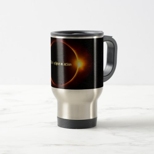 Solar Eclipse in action TravelCommuter Mug