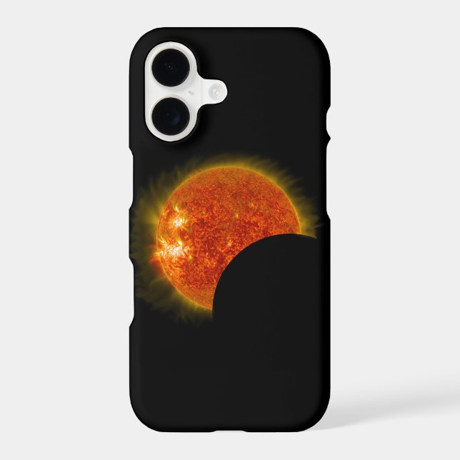 Solar Eclipse in Progress Case-Mate iPhone Case (Back)