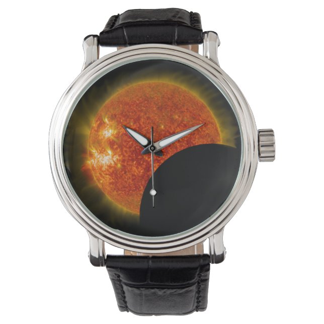 Solar Eclipse in Progress Watch (Front)