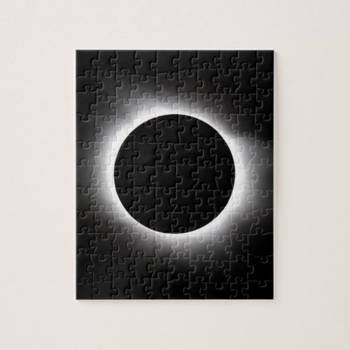 Solar eclipse jigsaw puzzle