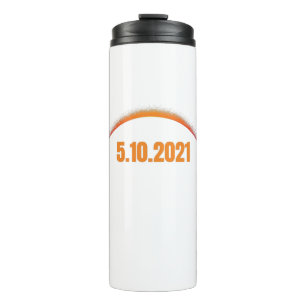 solar eclipse june 10th 2021 thermal tumbler