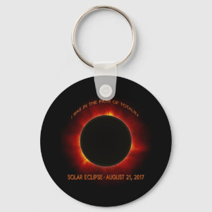Solar Eclipse Keychain