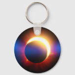 Solar Eclipse Keychain at Zazzle